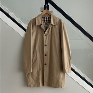 Burberry Beige Trench Coat for Men